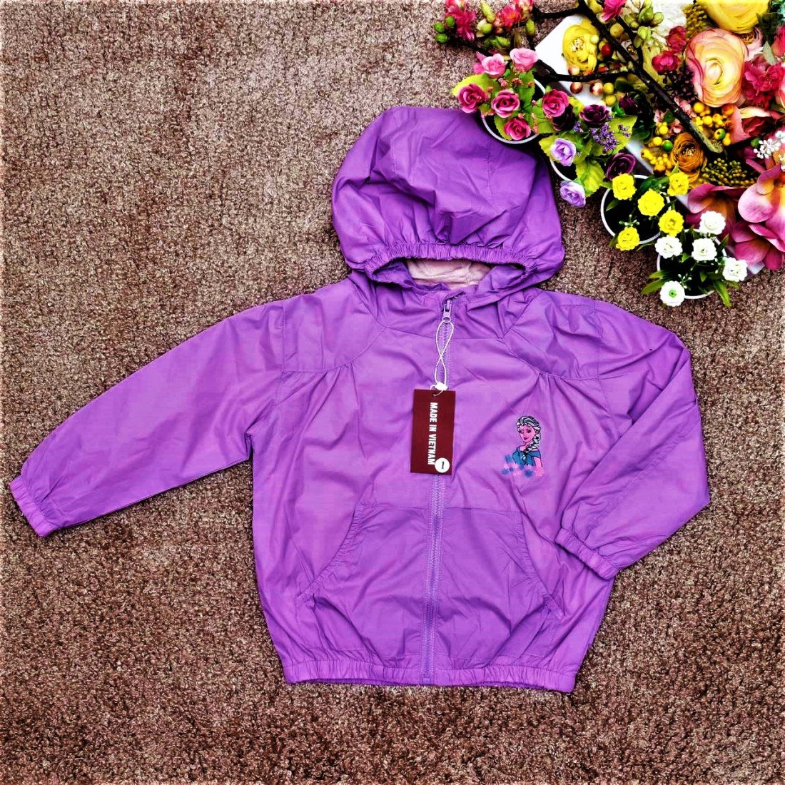 Áo phao elsa bé gái - A97145-